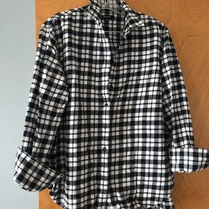 Madewell oversized boyfriend flannel